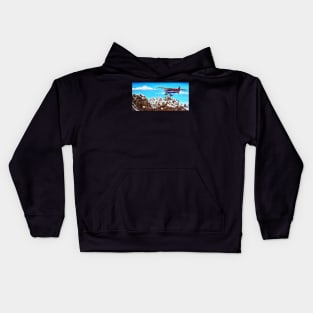 Ruth Glacier Landing Kids Hoodie